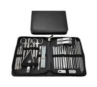 ZHCHAO Ensemble de manucure en acier inoxydable Coupe-ongles Manucure Pédicure Outil Sourcil Clip Acné Aiguille Outil