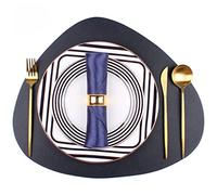 ZHCHAO Ensemble de vaisselle avec assiette, assiette, set de table