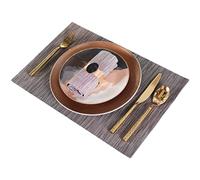 ZHCHAO Ensemble de vaisselle en céramique avec assiette, set de table, serviette, boucle
