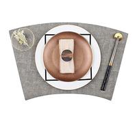 ZHCHAO Ensemble de vaisselle en céramique pour décoration de table, set de table, set de table, serviette, boucle