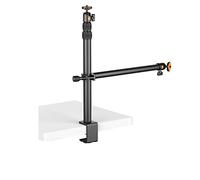ZHCHAO Étendre Le Support Lumineux 90cm Lumières De Bureau Stick Montage De Bâtonnet Amovible Ballhead 1/4 Vis pour LED Lumière Vidéo