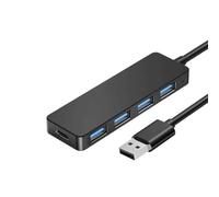 ZHCHAO Extenseur 3 0 Prise Multi-Ports Typec for Ordinateur Portable, Extension Multifonction, Trou de Lecteur à l'extérieur