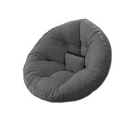 ZHCHAO Fauteuil Poire avec Rembourrage canapé Paresseux Multifonctionnel Tapis de Jeu Pliant Pouf lit futon inclinable(Argento,Medium)