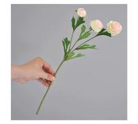 ZHCHAO Fleur artificielle Décoration de mariage Maison Bouteille unique Arrangement floral Arrangement floral Photographie Prop (Argento)