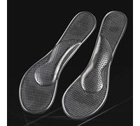 ZHCHAO Gel antidérapant pour Femmes 3/4 Longueur Soutien de la voûte Plantaire Coussin antidérapant Semelles orthopédiques pour Chaussures à Talons Hauts Gel