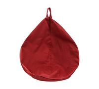 ZHCHAO Grande Housse de Sac Poire Housse de canapé siège Chaise Longue à Dossier Haut Pouf Jouets en Peluche Organisateur de vêtements sans Remplissage 70X80 cm(Black-Soul Eater1)