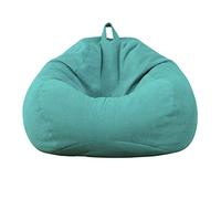 ZHCHAO Grande Housse de Sac Poire Housse de canapé siège Chaise Longue à Dossier Haut Pouf Jouets en Peluche Organisateur de vêtements sans Remplissage 70X80 cm(D)