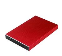 ZHCHAO HDD 2.5 Disque Dur 500 Go 1 to 2 to Disque Dur Externe Portable Disque Externo Disque Dur pour Ordinateurs Portables(Color:Rosso)