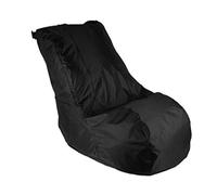 ZHCHAO Housse de Chaise de Sac de Haricots Paresseux sans Remplissage Tissu Oxford imperméable Chaise Longue siège Pouf pour Meubles de Salon Housse de canapé Paresseux(Svart)