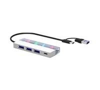 ZHCHAO HUB Hub USB2.03.03.1 Connexion Externe Un à Quatre for Station d'extension Multi- Mobile/Ordinateur Portable