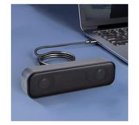 ZHCHAO Interface Audio for Ordinateur, Petit Haut-Parleur de Bureau avec Carte Son intégrée, Ordinateurs Portables dédiés