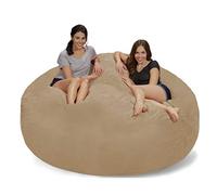 ZHCHAO Le Plus récent Grand canapé de 7 'Meubles en Mousse à mémoire de Forme Grand canapé avec Couverture en Microfibre Douce(1-Pack)