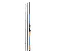 ZHCHAO Long Throw Road Pole Three Section Portable Fishing Pole Sea Pole Straight Handle Road Pole (Taille : A_3.0M)