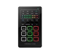 ZHCHAO MX1 Mini Changeur De Sound Changeur De Sound Changer Portable Board De Mélange Audio BT Interface De Type Connexion C avec Plusieurs Effets Sonores