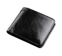 ZHCHAO Pince à Billets Courte Multi-Fentes pouvant accueillir Un Portefeuille de Changement de Fente for Carte for Brosse(Svart)