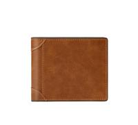 ZHCHAO Pince à Billets Courte pouvant accueillir des emplacements for Cartes, Changement de Portefeuille for, Glisser Plusieurs emplacements for Cartes(Brown)