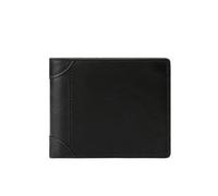 ZHCHAO Pince à Billets Courte pouvant accueillir des emplacements for Cartes, Changement de Portefeuille for, Glisser Plusieurs emplacements for Cartes(Svart)