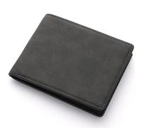 ZHCHAO Portefeuille Homme Court Clip Fermeture éclair Cuir Souple léger Portefeuille Monnaie Portefeuille Sacs à Main