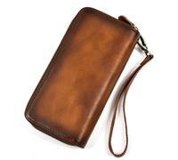 ZHCHAO Portefeuille Long for Sac à Main à Fermeture éclair Sac à Main rétro décontracté Sacs à Main Multi-usages