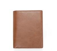 ZHCHAO Portefeuille Multi-usages, Sac Vertical Multi-Cartes for pièces de Monnaie, Pince à Billets, Sac for Cartes(Brown)