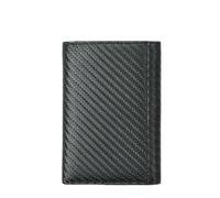 ZHCHAO Portefeuille Triple pli Multi-Fentes Couche supérieure en Peau de Vache Courte Pince à Billets Portefeuille Sac à Cartes