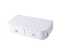 ZHCHAO Riser de Support d'écran d'ordinateur de Bureau d'articles ménagers avec étagère Ergonomique de 14 Pouces avec 6 Angles réglables(Wit)
