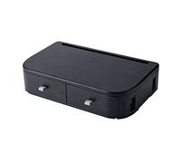ZHCHAO Riser de Support d'écran d'ordinateur de Bureau d'articles ménagers avec étagère Ergonomique de 14 Pouces avec 6 Angles réglables(Svart)
