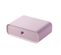 ZHCHAO Riser Stand Support de Moniteur Ordinateur de Bureau avec tiroir PC Ordinateur Portable ABS Support d'écran pour Ordinateur Portable Organisateur de Bureau Stockage(Roze)