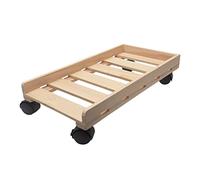 ZHCHAO Roulette en Bois Tour Dissipation Thermique Mobile Support CPU Ordinateur De Bureau Boîtier Roues Roulantes