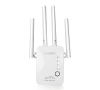 ZHCHAO Routeur sans Fil Répéteur Accès Mini Point Mode Antennes Booster 2.4G Amplificateur Signal à Longue portée Extender(Color:Wit)