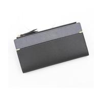 ZHCHAO Sac À Main Long for Femmes, Porte-Monnaie, Sac De Maintien, Sac De Rangement for Cartes(Gray)