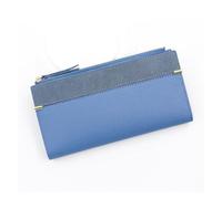 ZHCHAO Sac À Main Long for Femmes, Porte-Monnaie, Sac De Maintien, Sac De Rangement for Cartes(Kl-Bleu)