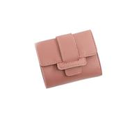 ZHCHAO Sac de Maintien d'identité avec Pince à Billets, Sac Court à Trois Volets for Femmes, Porte-Monnaie Court à Trois Volets avec Changement(1-Pack)