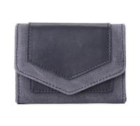 ZHCHAO Sac de ramassage Huile Cire Toile Peau de Vache Grande capacité Carte de crédit zéro Portefeuille Multi Fonctionnel(Svart)