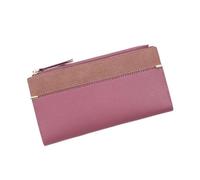 ZHCHAO Sac de Rangement for Cartes, Sac à Main Long for Femmes, Porte-Monnaie, Pochette(Rosso)