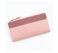 ZHCHAO Sac de Rangement for Cartes, Sac à Main Long for Femmes, Porte-Monnaie, Pochette(Roze)