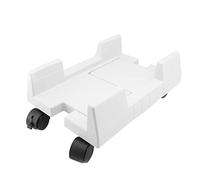 ZHCHAO Support Amovible for hôte d'ordinateur Boîtier de Roues Robustes Support de support Support de boîtier Universel Support de support(Wit)