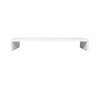 ZHCHAO Support de Moniteur de Bureau Multifonctions Support d'écran d'ordinateur Riser épaissir Support d'ordinateur Portable Support de Bureau pour Ordinateur Portable Étagère TV(Wit)