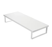 ZHCHAO Support de Moniteur TV Moniteur d'ordinateur Riser Table Stand Set Desktop Laptop Screen Shelf Organizer Rack Home Office Lapdesk(Wit,Independent Stand)