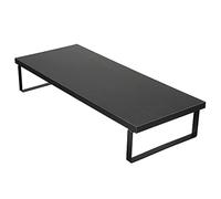 ZHCHAO Support de Moniteur TV Moniteur d'ordinateur Riser Table Stand Set Desktop Laptop Screen Shelf Organizer Rack Home Office Lapdesk(Svart,1 Set)