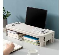 ZHCHAO Support de support d'ordinateur Portable réglable en Hauteur Support de support d'ordinateur Portable pour support de Moniteur de Colonne Montante d'écran d'ordinateur(Beige)