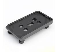 ZHCHAO Support De Tour D'ordinateur Mobile PC Floor 4 roulettes Roulantes sous Le Bureau CPU Cart Case(D)