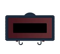 ZHCHAO Support mural étanche pour tablette ou téléphone portable - Avec étagères couvertes - Accessoires de douche - Blanc