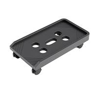 ZHCHAO Support sous Le Chariot de Caisse de Bureau avec Plusieurs Trous d'aération avec Trous d'aération support de Chariot de Tour de Bureau adapté(Svart)