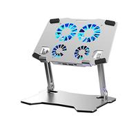 ZHCHAO Tablette de Refroidissement for Ordinateur Portable Réglable Aluminium Notebook Computer Accessoires Porte-Ordinateur Portable Portable