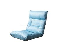 ZHCHAO Tatami canapé Tige Tire Tire Pliant Paresseux Coussin dortoir Ordinateur Chaise Baie fenêtre Chaise Loisirs Chaise bébé canapé(Royal Blue.)