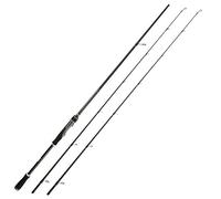 ZHCHAO Tige droite Luya Rod Carbon MH H Canne à pêche légèrement (Taille : A_2.4M)