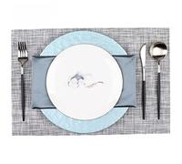 ZHCHAO Vaisselle de cuisine - Assiette occidentale - Table de salle à manger - Assiettes et sets de table