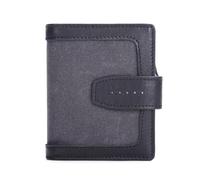 ZHCHAO Version d'épissure Courte Porte-Monnaie Multifonction permis de Conduire Portefeuille for et Femmes(Brown)