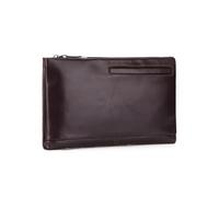 ZHCHAO Vintage Argent Baotou Couche Multi-Fonction Sac à Main permis de Conduire Grande capacité Longue Pochette Sac à Main